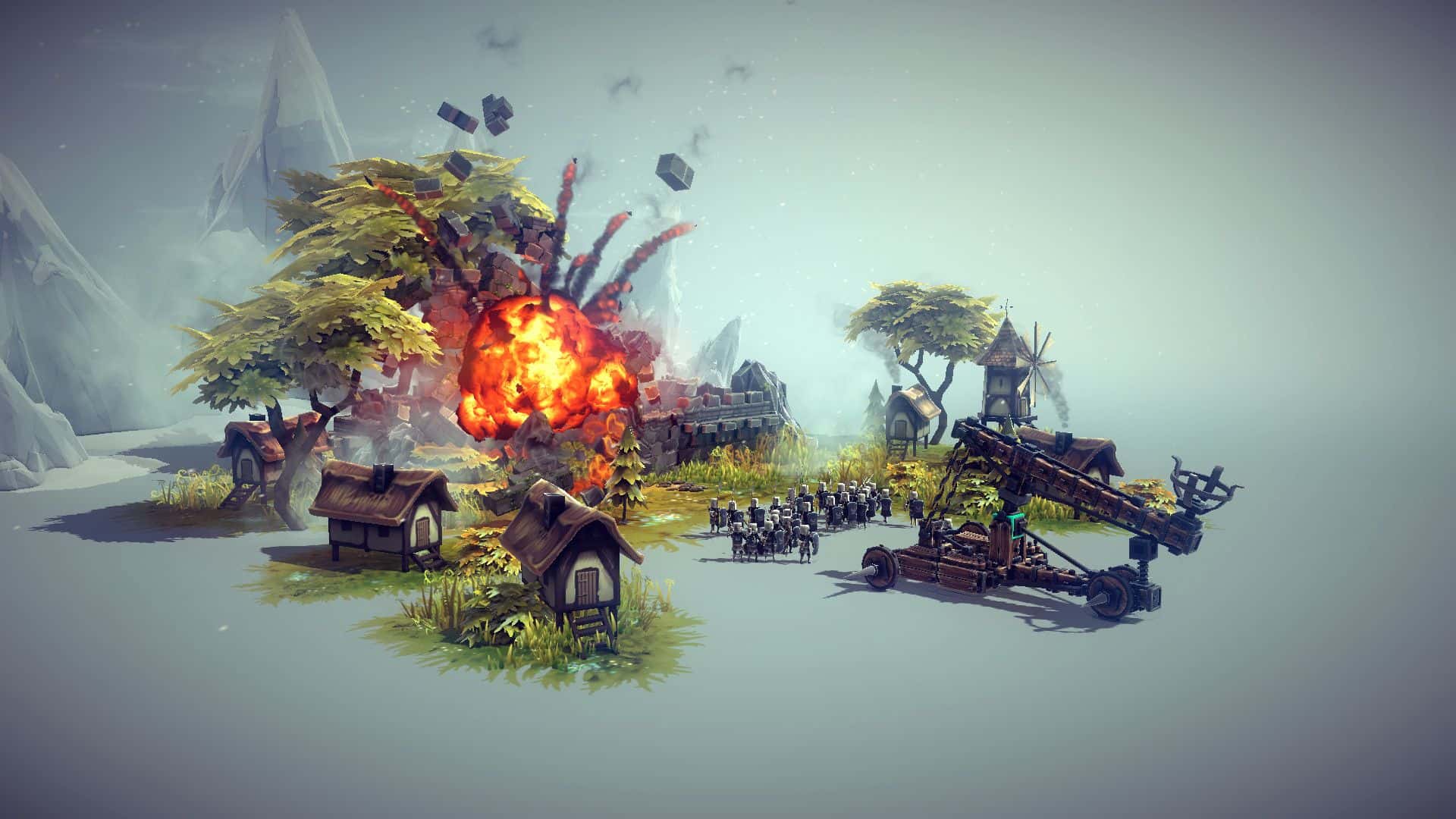 围攻 破碎天际 Besiege 中文版背景